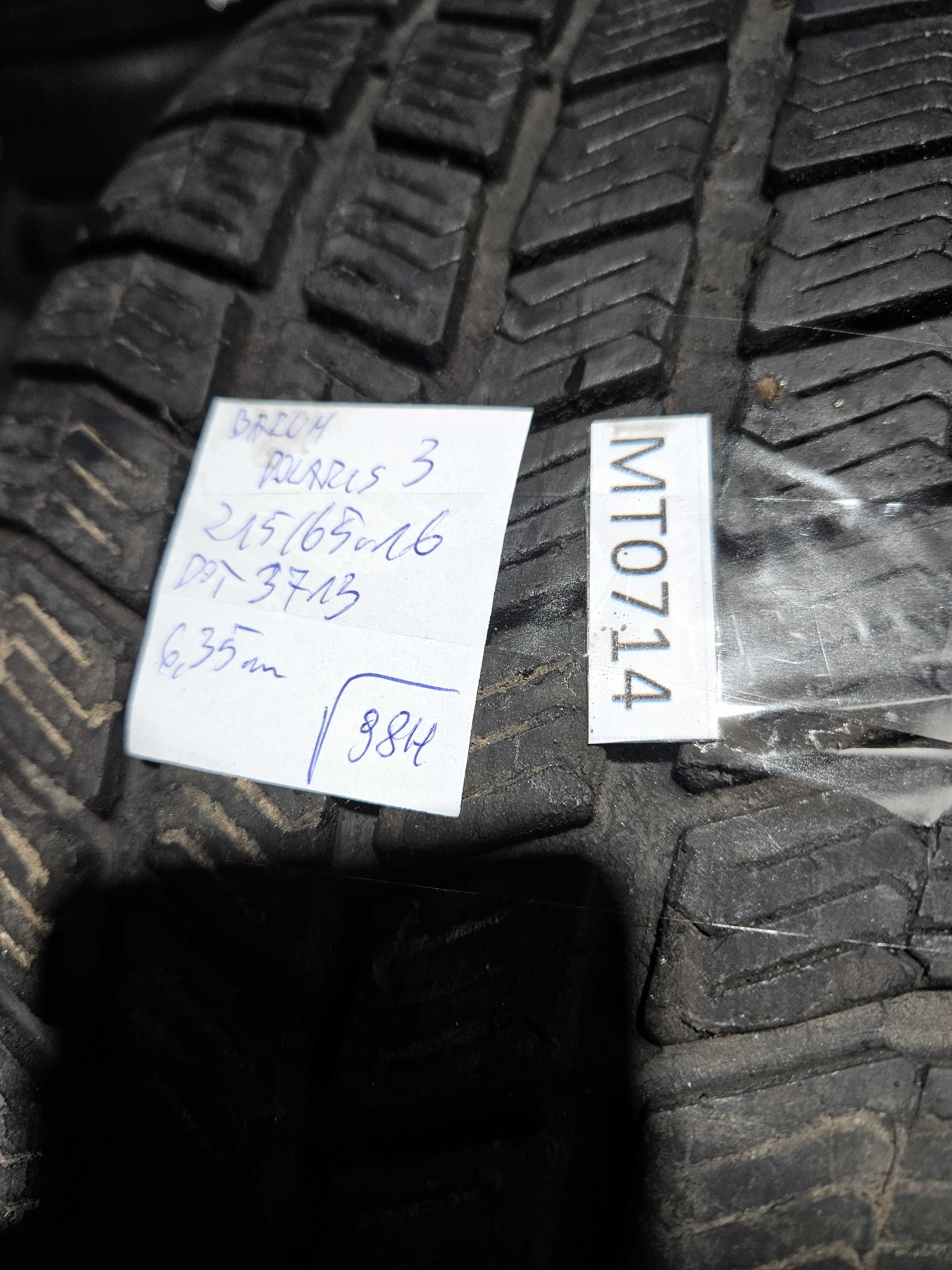 Barum 215/65 r16 Polaris 3 /// 6,35mm!!! 4X4 wysyłka