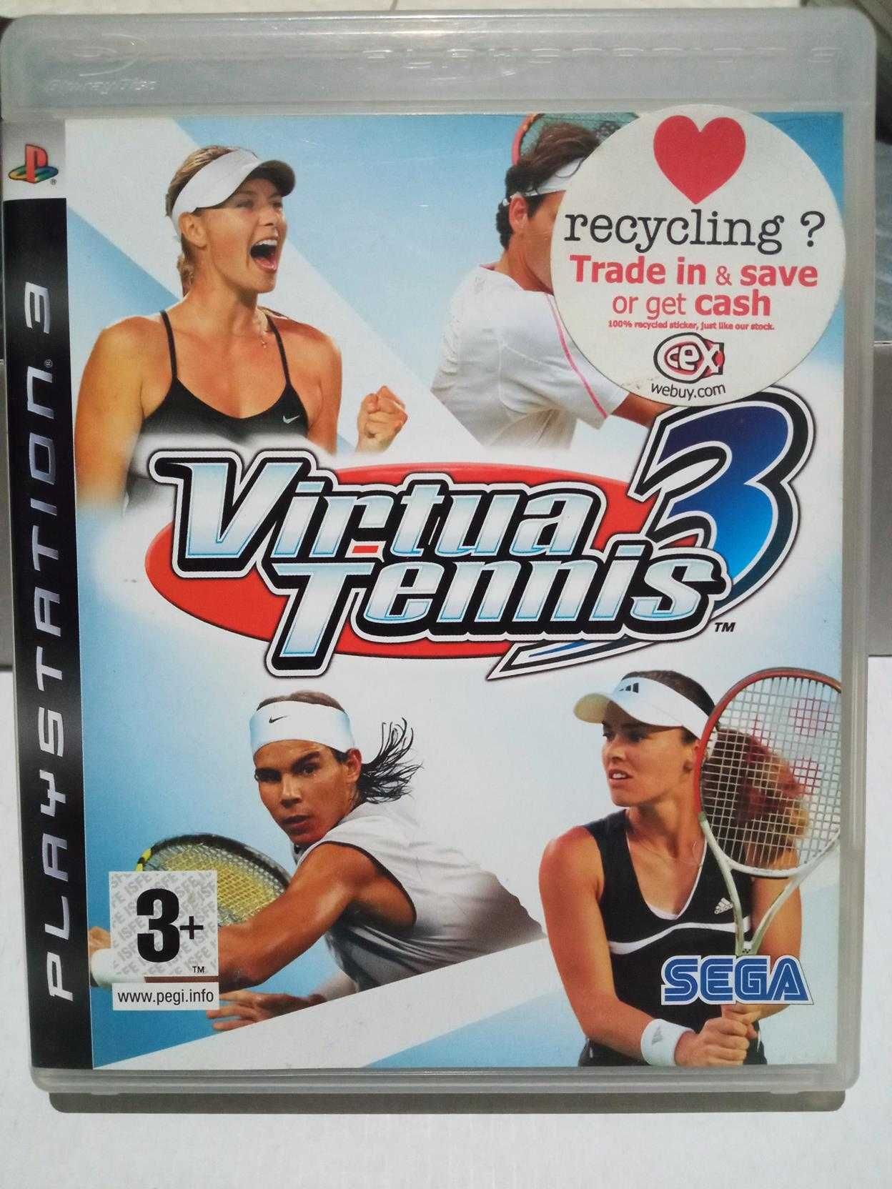 Gra VIRTUA TENNIS 3 do move na PS3 virtual