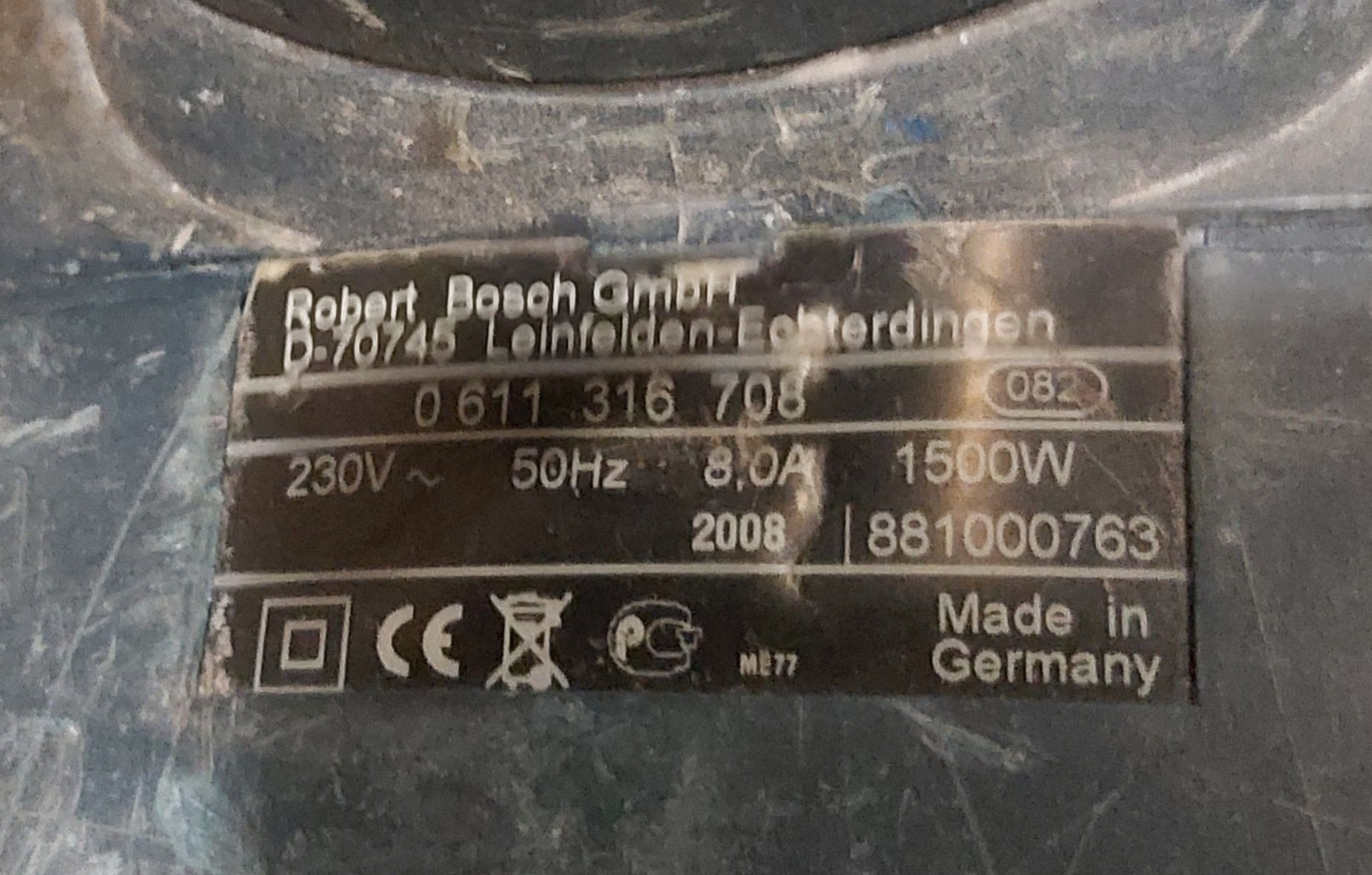 Отбойный молоток 2008  Bosch GSH 11E SDS MAX ОЛХ-доставка