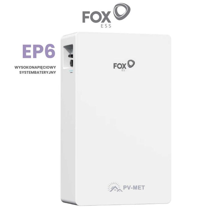 Magazyn energii FoxESS EP6 –wysokonapięciowy system bateryjny 6,14 kWh