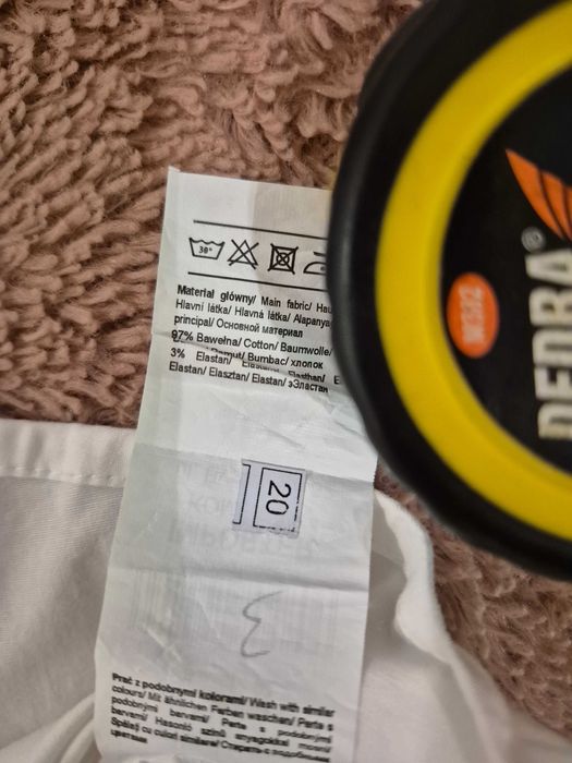 Max Mia Biała wyjsciowa Bluzka letnia Polo  T-shirt