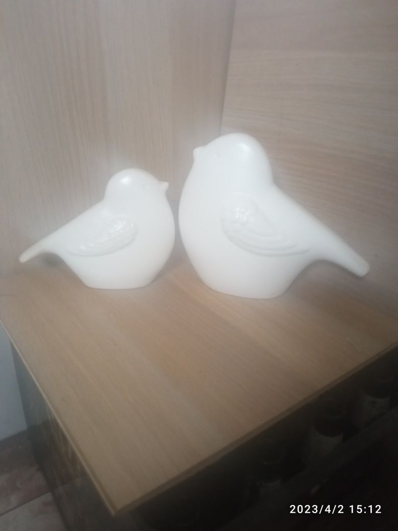 Ptaszki z ceramiki