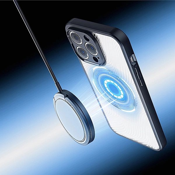 Pancerne etui iPhone 14 Pro kompatybilne z MagSafe Dux Ducis Aimo Mag