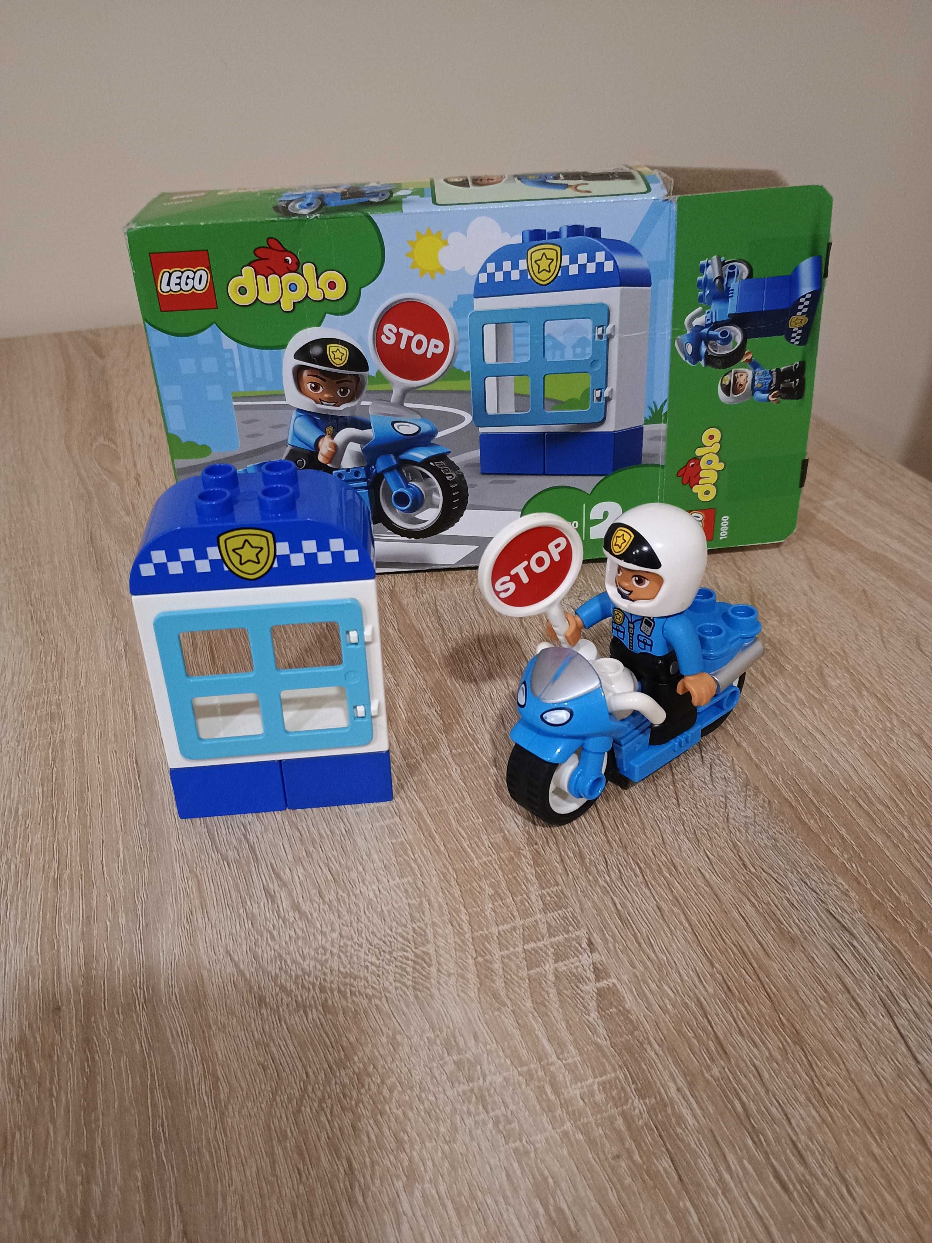 LEGO DUPLO, klocki Motocykl policyjny, 10900