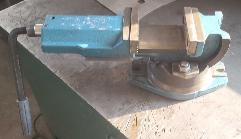 Imadło Maszynowe Obrotowe Kątowe Kołyskowe 125mm