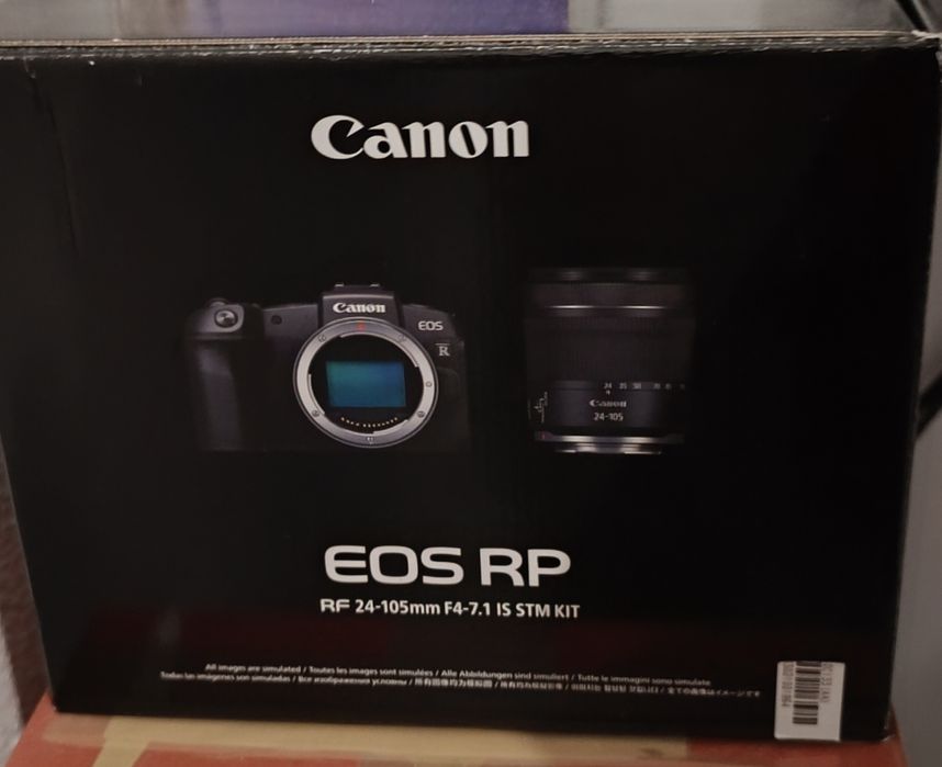 Canon EOS RP + Lente RF 24-105mm | Semi Nova |"600 a 700 click"