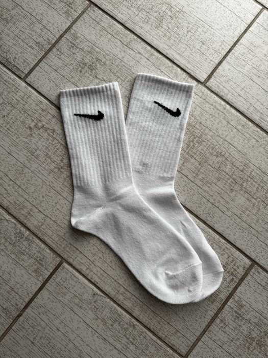 •	Хіт! Білі жіночі шкарпетки 100% бавовна — супер якість