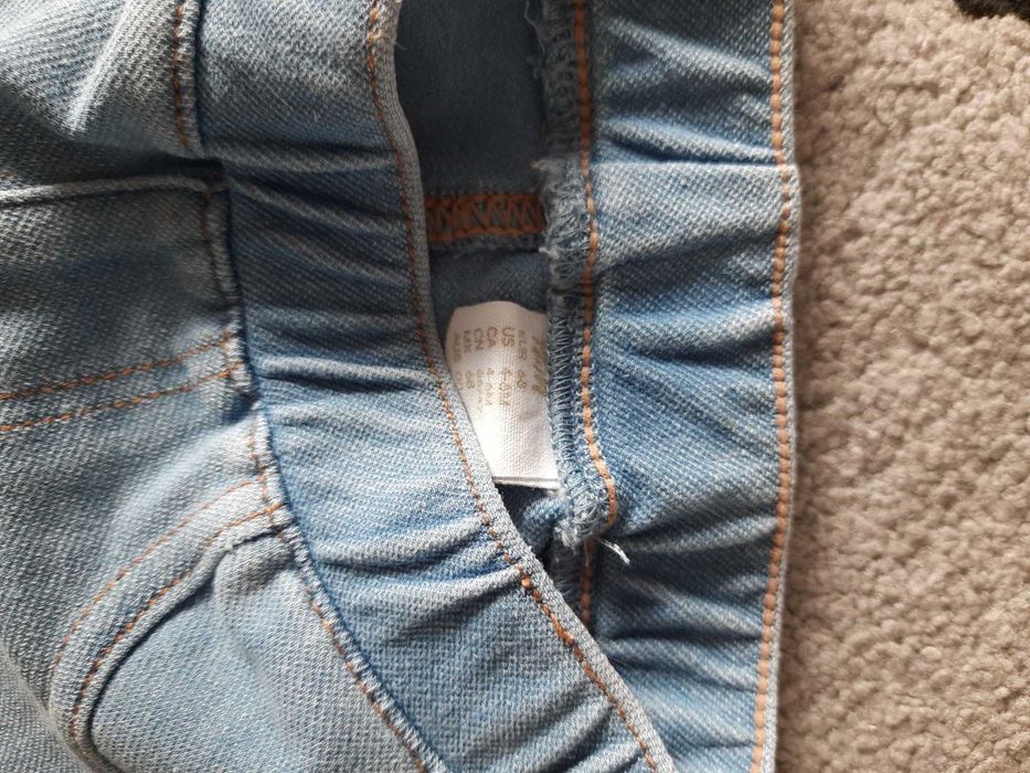 Spodnie  hm i coccodrillo rozm.68 dziewczynka