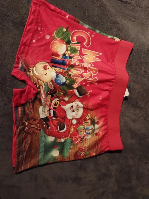 Męskie bokserki świąteczne