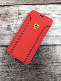 Etui Futerał Ferrari do Samsung Galaxy S6 + Szkło Hartowane