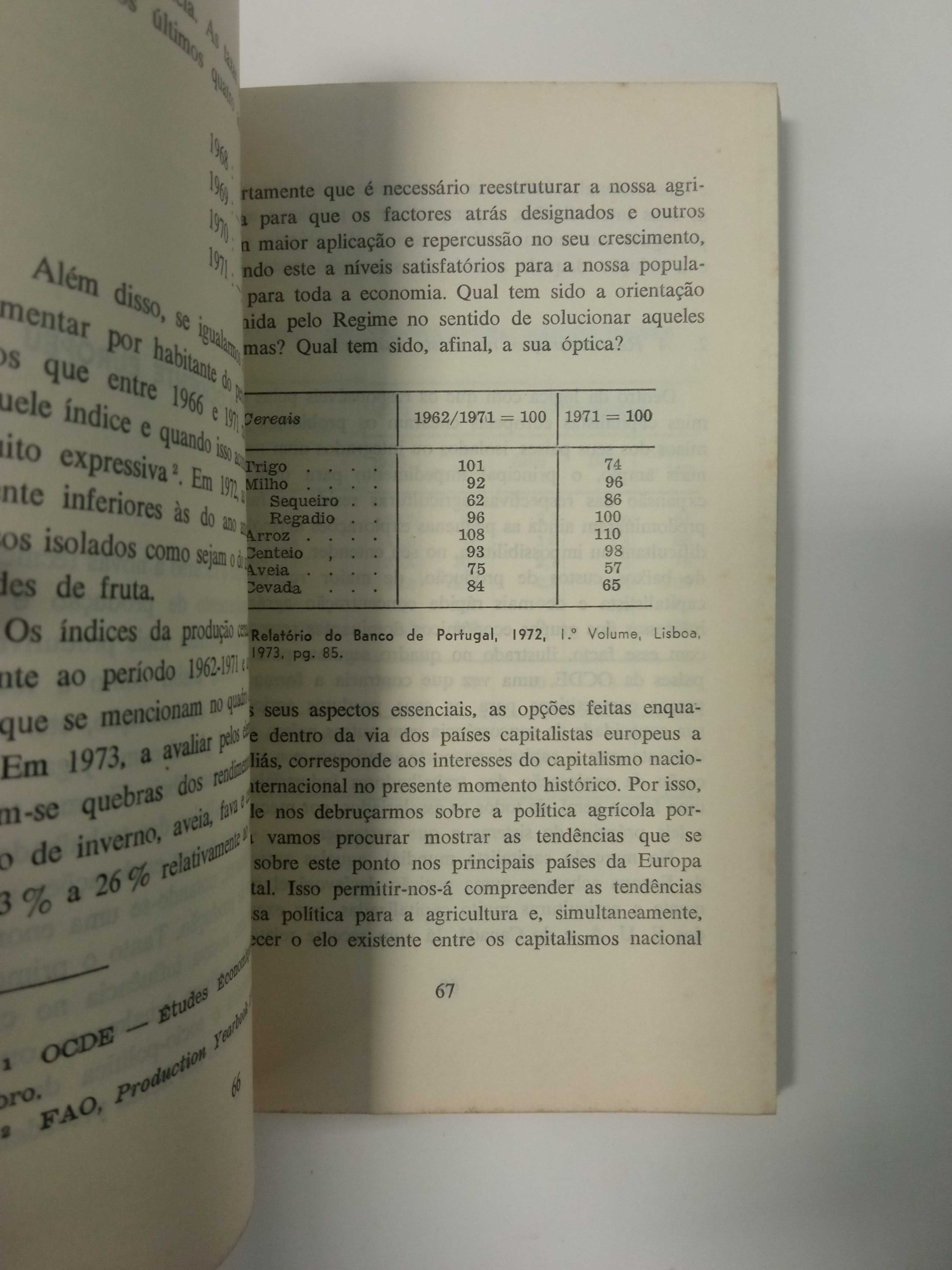 Problemas Agrários Portugueses, de Blasco Hugo Fernandes