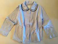 Camisa zippy 2-3 anos azul menina