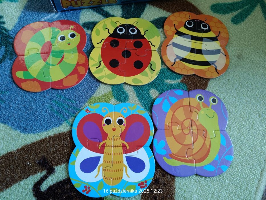 Puzzle Czuczu robaczki