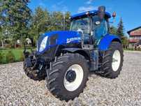 New Holland T7.200 Power Command  Klima TUZ Amortyzowana Oś/Kabina Opony 80% 1-Właściciel SPROWADZONY
