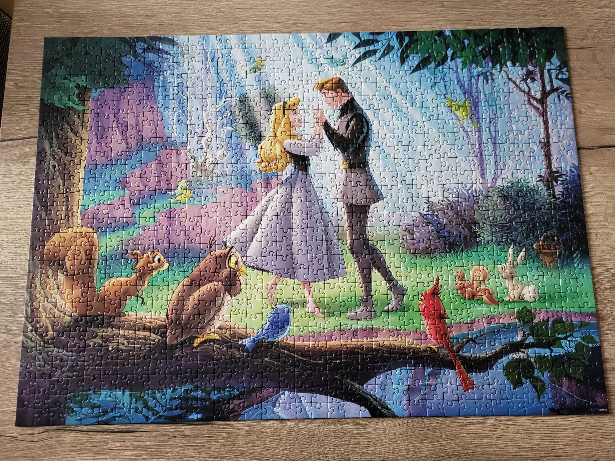 Puzzle Ravensburger 1000 Śpiąca Królewna