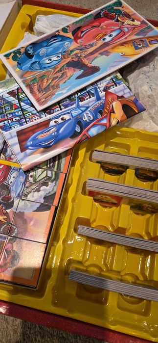 Jogo Puzzle e Dominó DISNEY CARS #NATAL