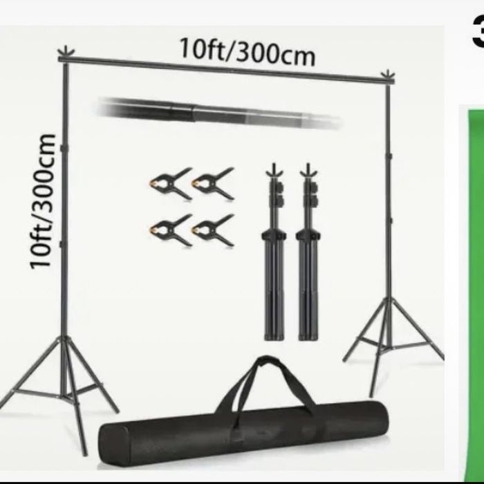 Tela Verde para estudio