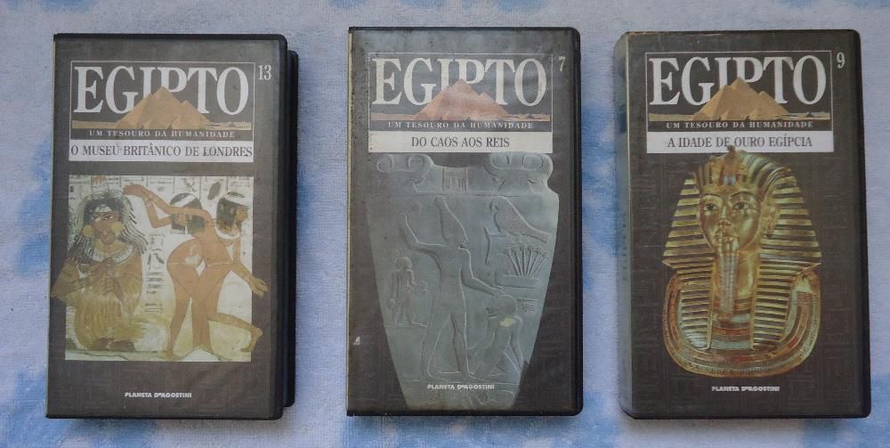 Cassetes VHS Egipto " Um Tesouro da Humanidade "