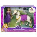 Mattel. HLW23 Disney Princess. Roszpunka i koń Maksymus. Mattel