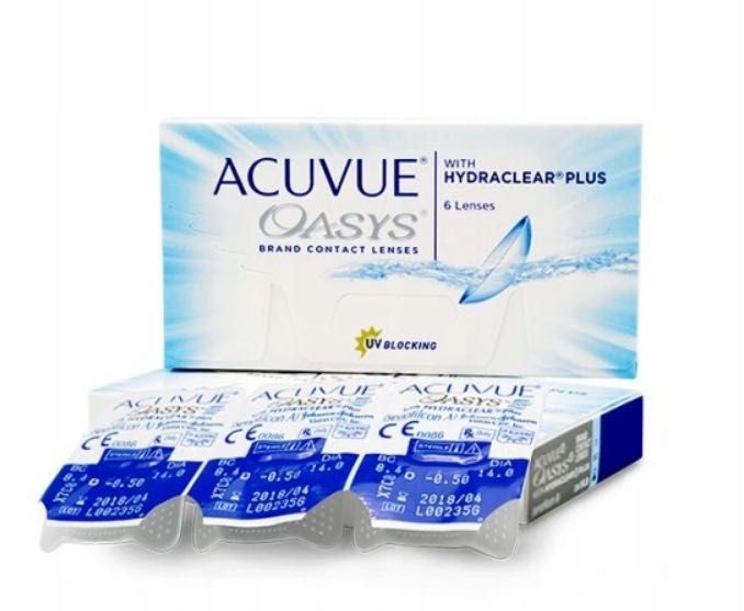 Acuvue Oasys with Hydraclear Plus 6 szt. -7,00