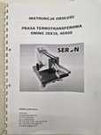 Prasa termotransferowa SWING 40x60 do znakowania odzieży