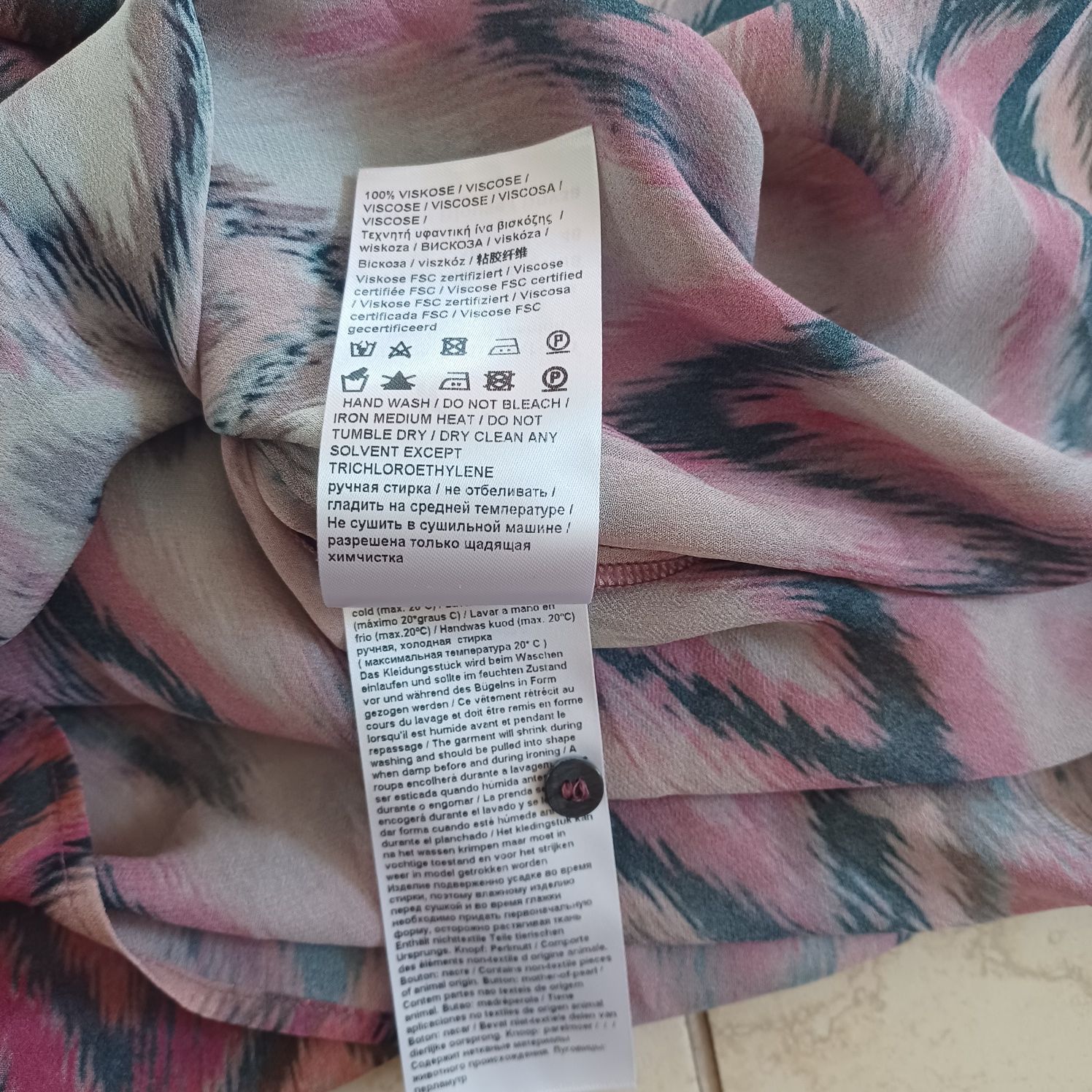 Bluzka koszulowa prestiżowej firmy LUISA CERANO jak nowa / salon 179€