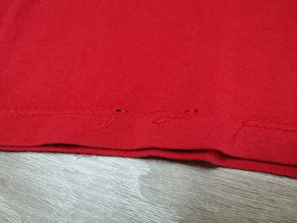 T-shirt Modalfa, vermelha, 11/12
