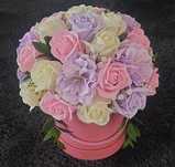 Flowerbox kwiaty mydlane