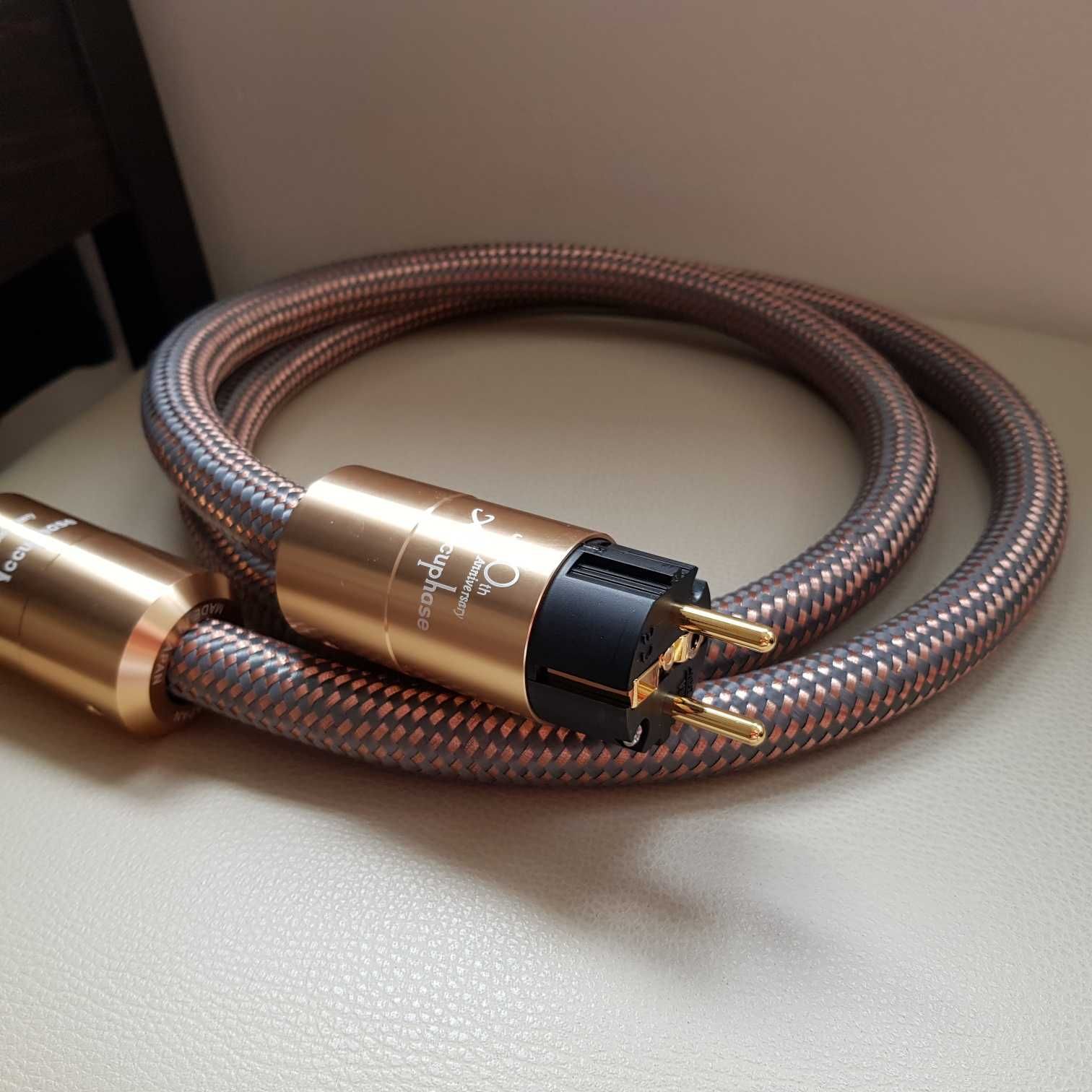 kabel zasilajacy Accuphase pradowy audio 2 metry.