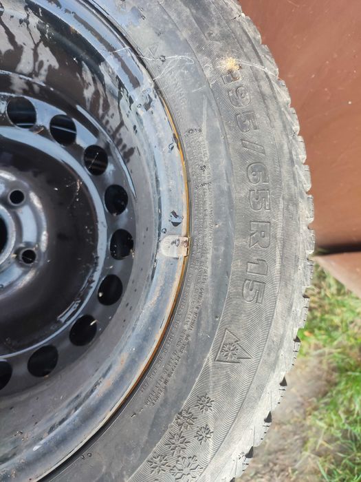 4 Koła opony 195/65 R15 na felgach stalowych