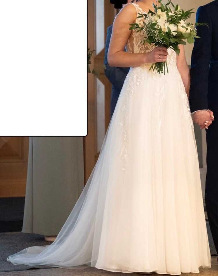 Sprzedam suknię ślubną - Suknia ślubna ivory
