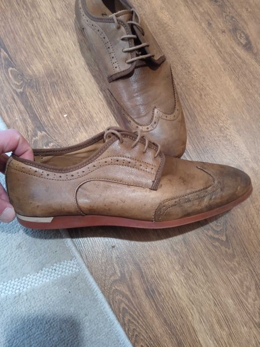 Продам чоловчі шкіряні мокасини бренду Zara