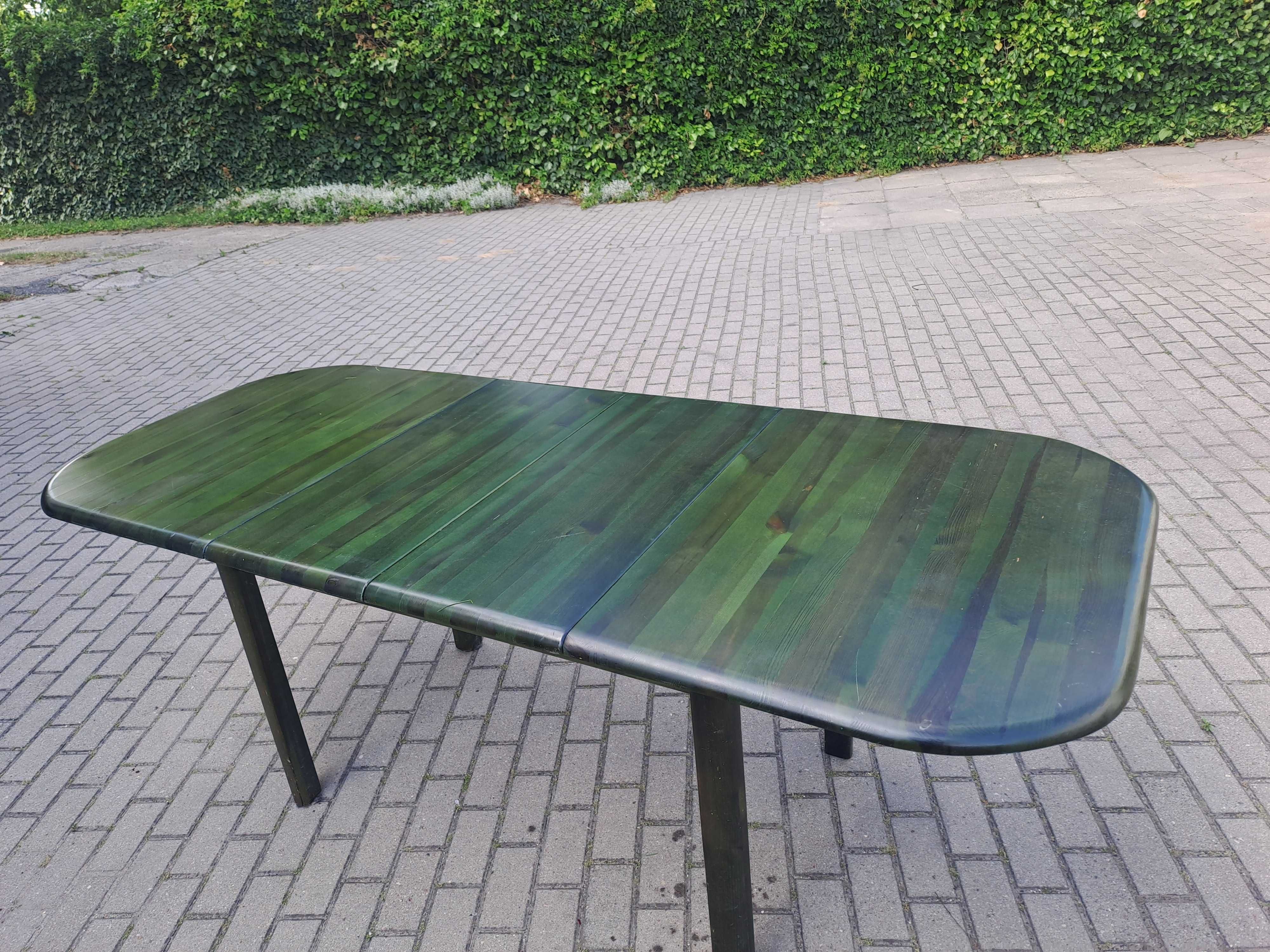 Solidny stół plus 6 krzeseł. Meble używane z Niemiec
