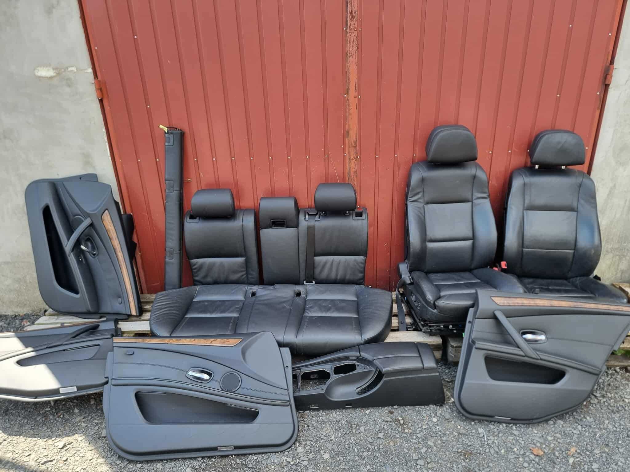 BMW e61 siedzenia fotele komforty nappa komplet europa boczki