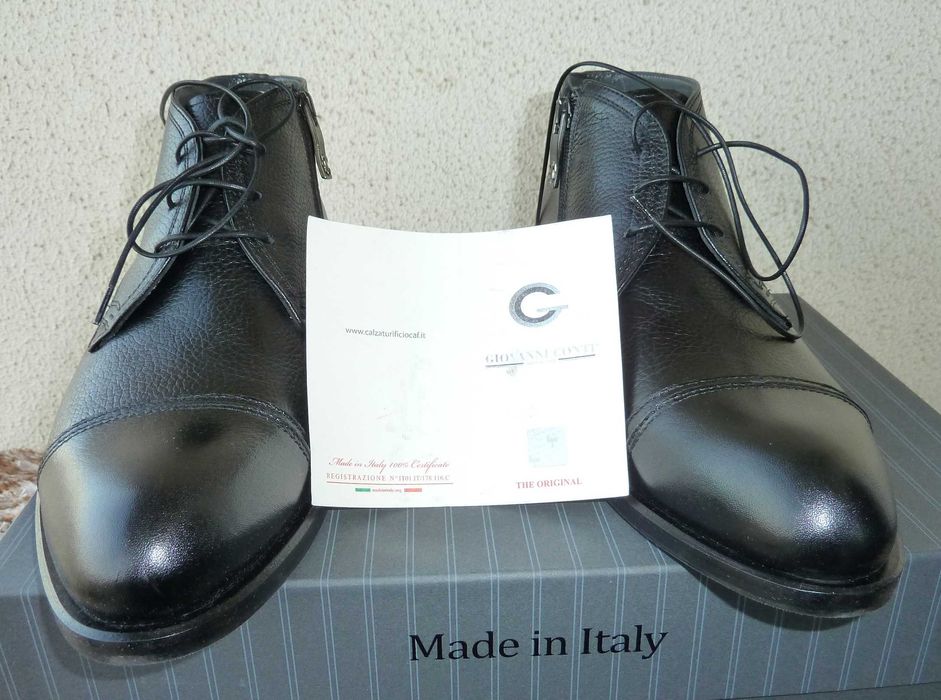 Botas novas italianas Giovanni Conti 39
