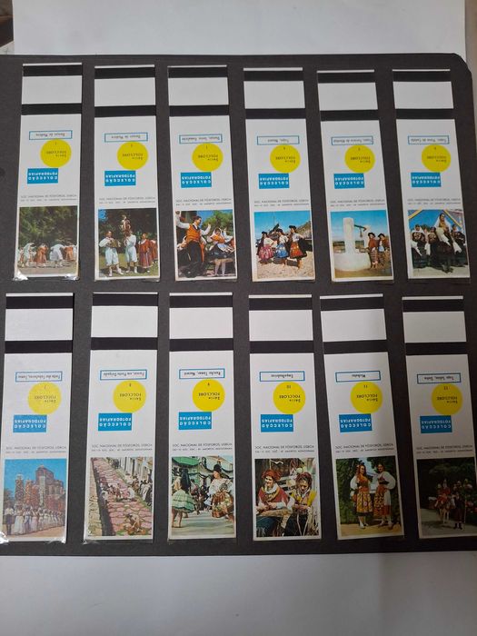 Coleção completa de carteiras de fósforos – Série Folclore