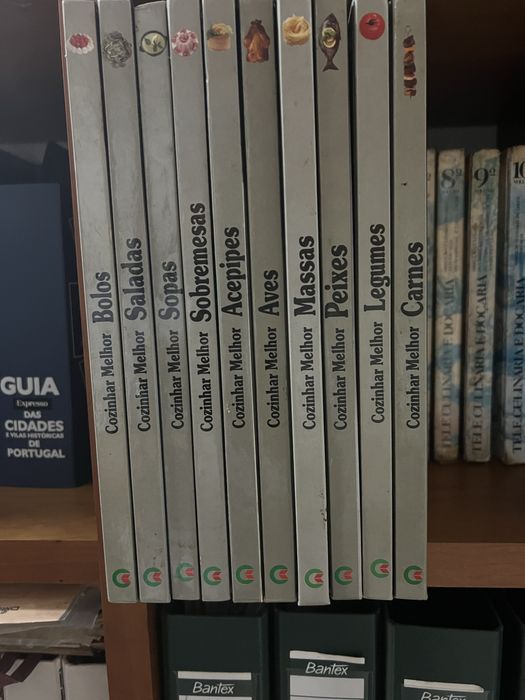 Livros Culinaria (10) da coleção “Cozinhar Melhor”