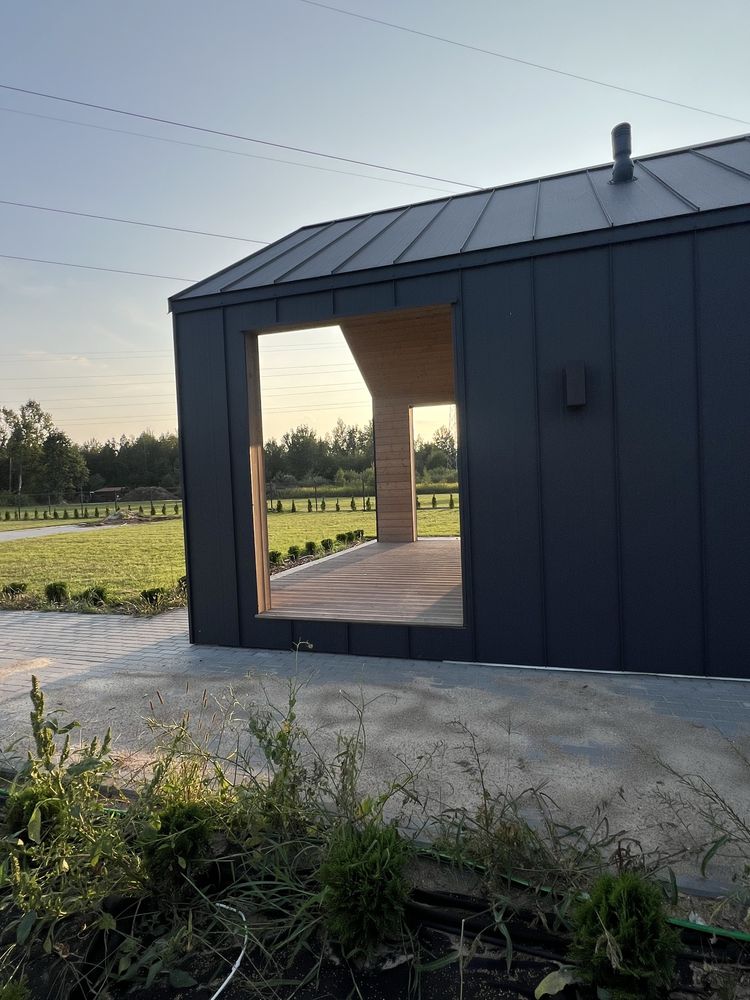 Dom Caloroczny STODOŁA 50m2 Domek MODULOWY rekreacyjny BEZ POZWOLENIA