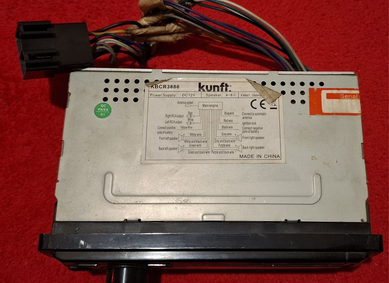 Auto radio kunft
