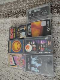 Kasety, Metallica, AC/DC, Offspring, Sedes