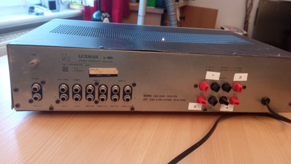 Wzmacniacz Luxman L-190