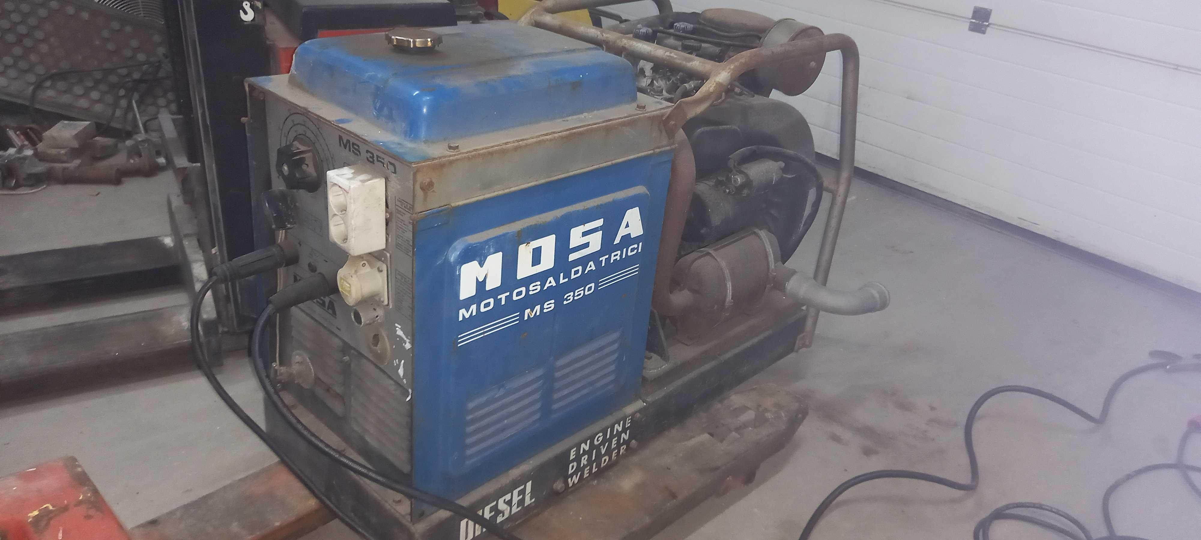 Agregat spawalniczy prądotwórczy generator Mosa MS 350 Ruggerini  RD