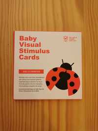 Cartões Estimulação Visual Para Bebés | Cartões Montessori (3-6 meses)