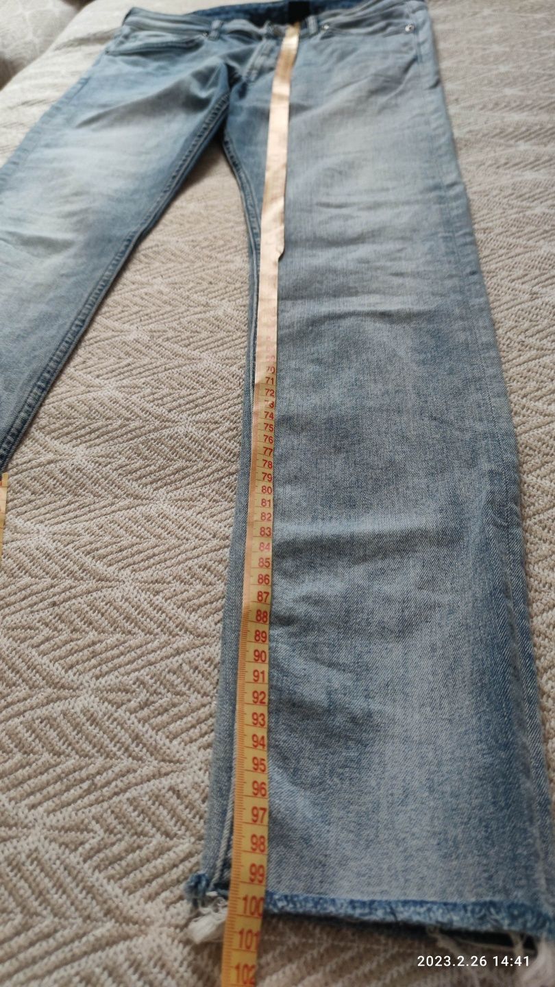 Джинси стрейчеві блакитні 175 см, штани сірі, джинси сірі