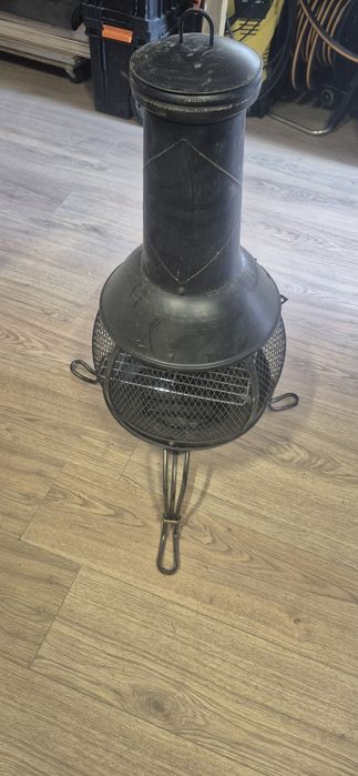 Gril z kominem wysokość 85cm