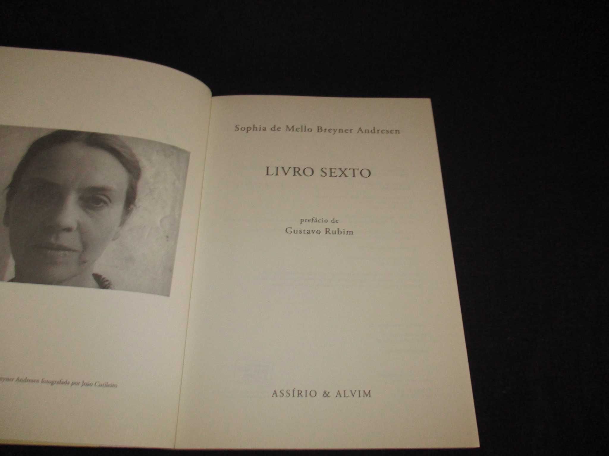 Livro Sexto Sophia de Mello Breyner Andresen 1ª edição