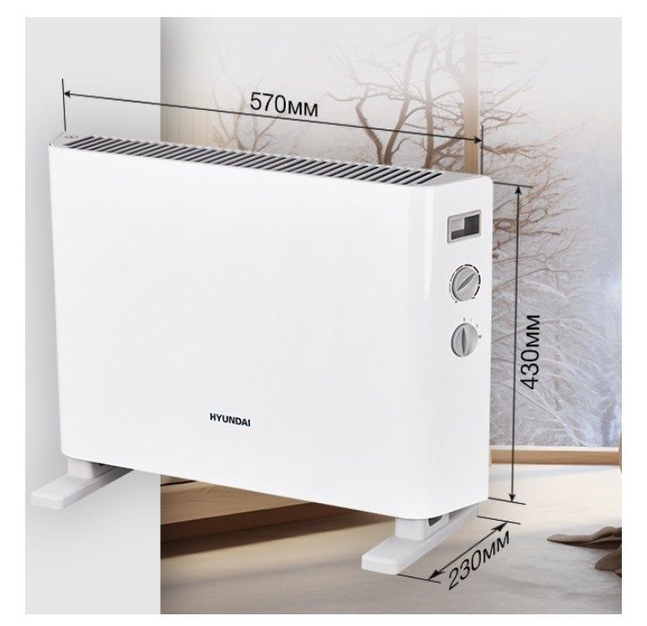 Конвектор HYUNDAI HHC-2000ME новий гарантія 5 років від виробника