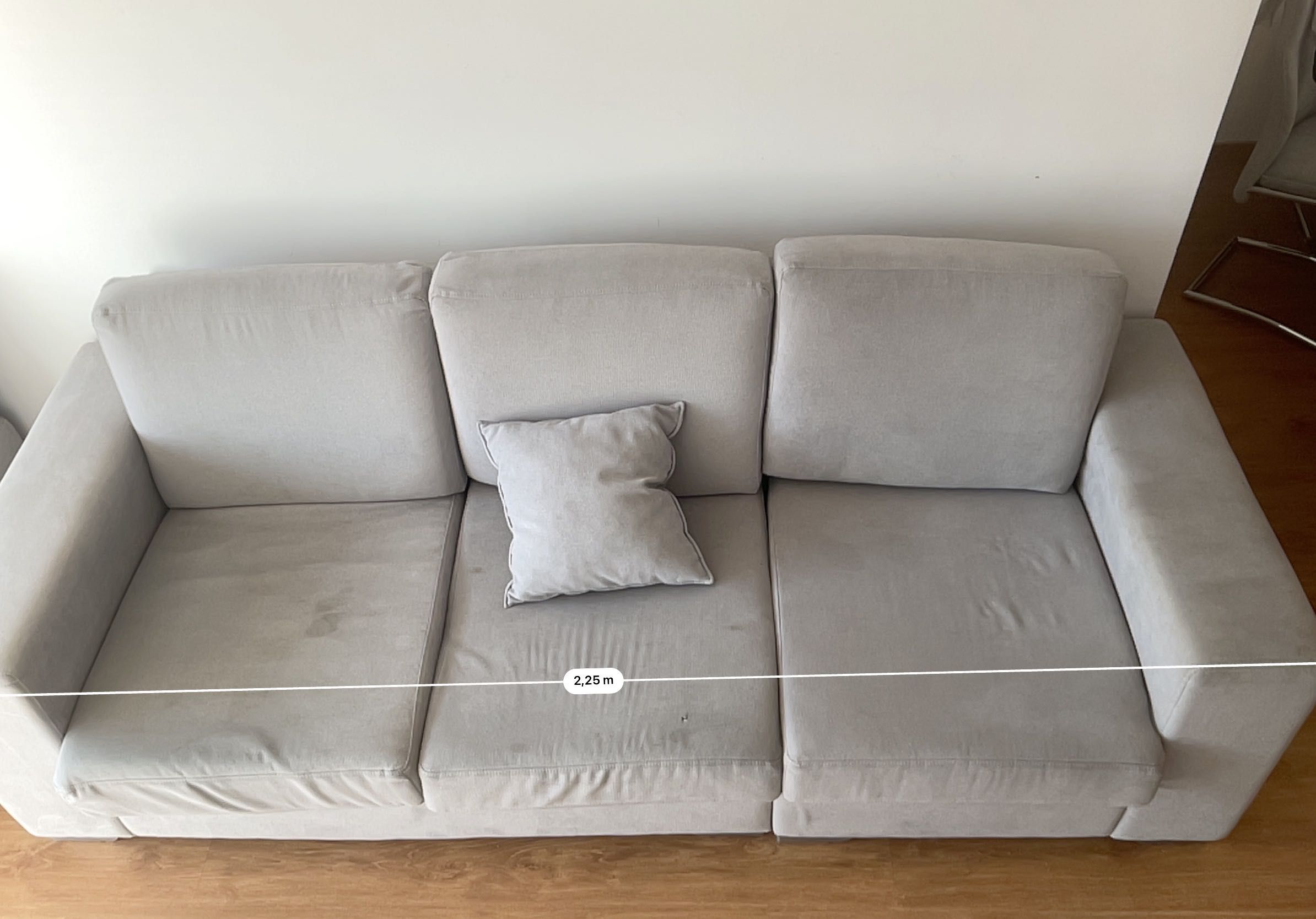 Sofá de sala 3 lugares com opção de comprar juntamente sofá individual