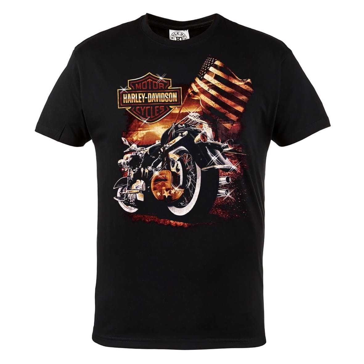 Koszulka z wzorem Harley-Davidson 3XL