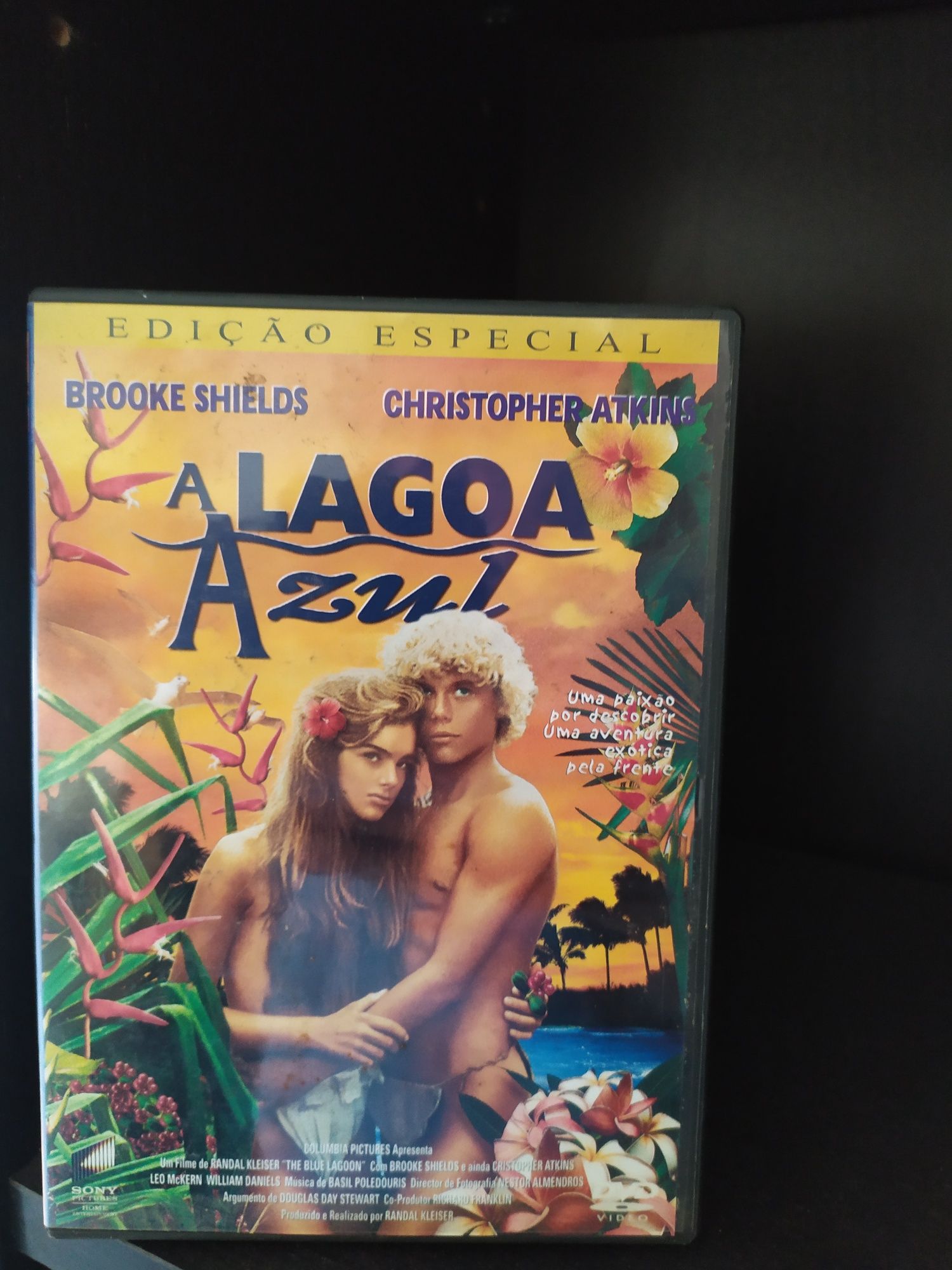 Filme em DVD Lagoa azul